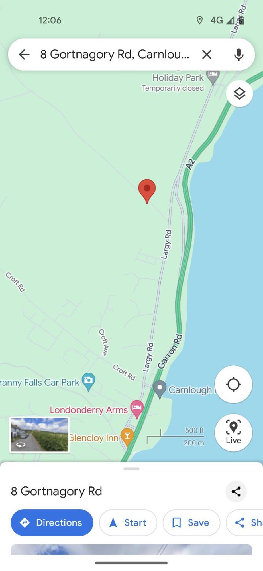 Cosy Cottage With Sea & Mountain Views คาร์นโลห์ ภายนอก รูปภาพ